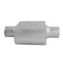 [US Warehouse] 2.5 inch Universal Exhaust Muffler Silent Silencer Exhaust Pipe Muffler